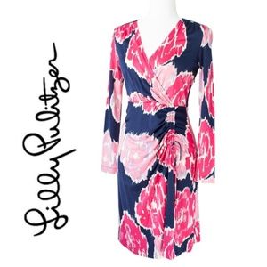 Lilly Pulitzer Augusta Bravissimo Dress Faux Wrap